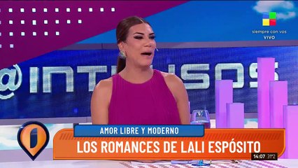 Engancharon a Lali Espósito "a los chupones" con un famoso cantante