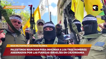 Fuerzas israelíes asaltaron un pueblo palestino y le quitaron la vida a tres hombres