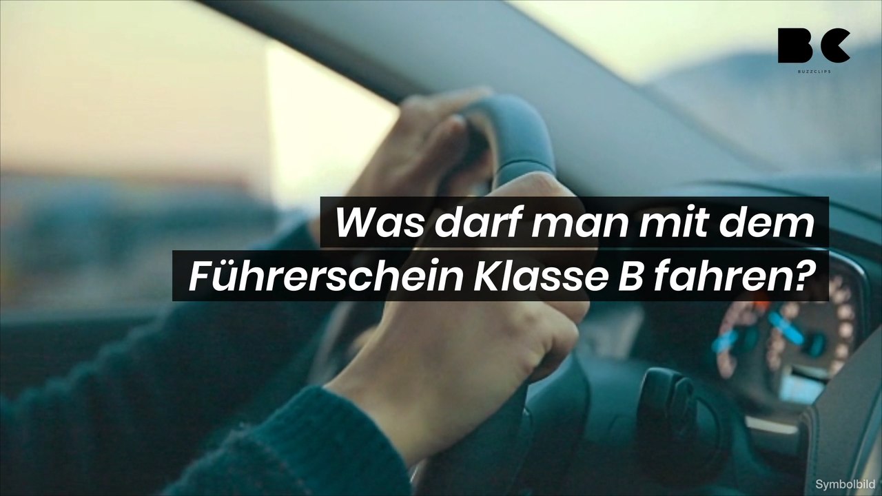 Führerschein Klasse B: Was darf man fahren?