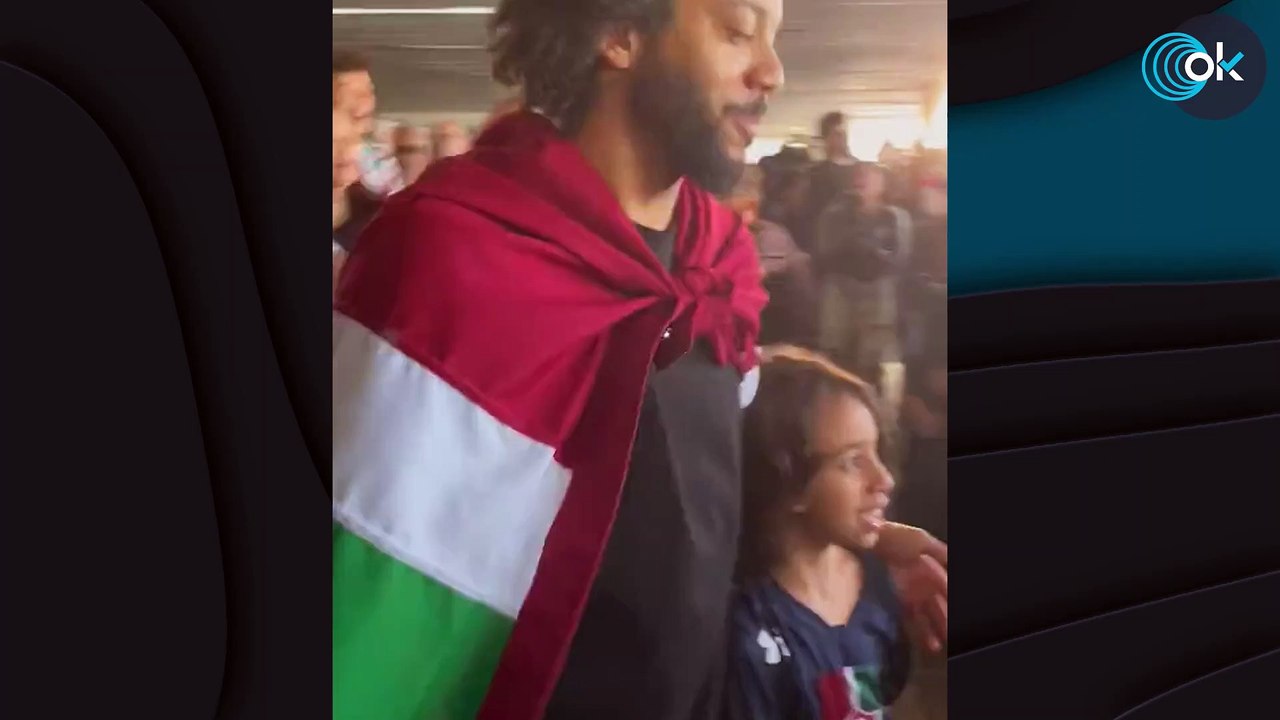 Marcelo desata la locura en su llegada a Brasil tras su fichaje por el Fluminense
