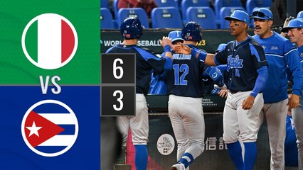 Resumen Italia vs Cuba | Clásico Mundial 2023 9-mar