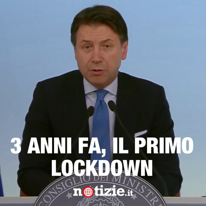 9 marzo 2020: Conte annuncia il primo lockdown