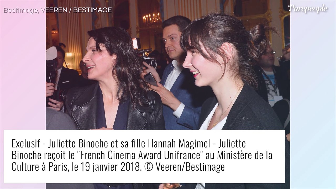 Juliette Binoche : Sa fille Hannah Magimel à ses côtés aux César, elle a bien changé ces dernières années