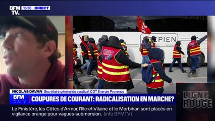 Nicolas Davan (CGT-Énergie): "On n'est pas des voyous"