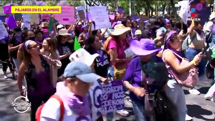 Famosas solidarias con marcha por el Día Internacional de la Mujer