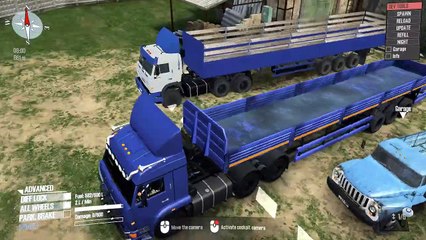 Spintires mudrunner , KAMAZ