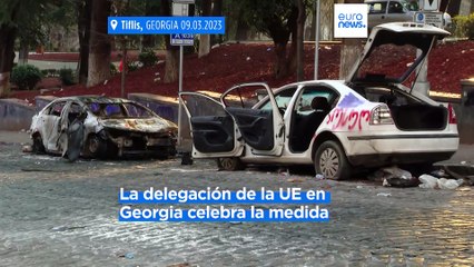 Download Video: Georgia | El Gobierno retira la polémica ley de 