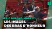 Les images des bras d’honneur de Dupond-Moretti publiées par Paris Match