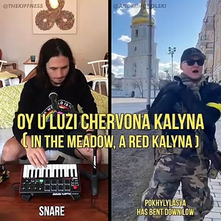 Ukrainian Folk Song  ARMY REMIX _ Andriy Khlyvnyuk x The Kiffness - Ukrainian songs