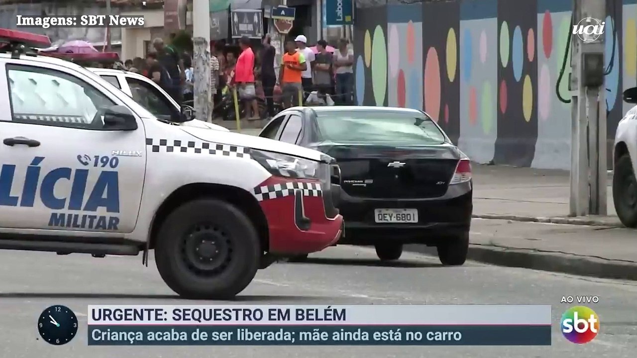 Sequestro em Belém: Criança é libertada após 15 horas de negociação
