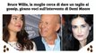 Bruce Willis, la moglie cerca di dare un taglio al gossip, girano voci sull'intervento di Demi Moore