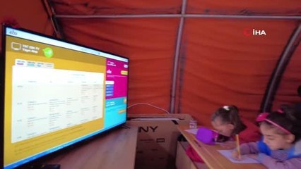 Mehmetçik Okulları afet bölgesinde eğitim veriyor