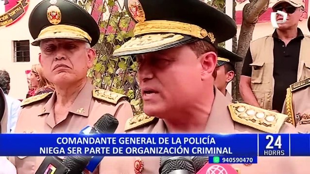 Comandante general de la Policía niega tener vínculos con El Español