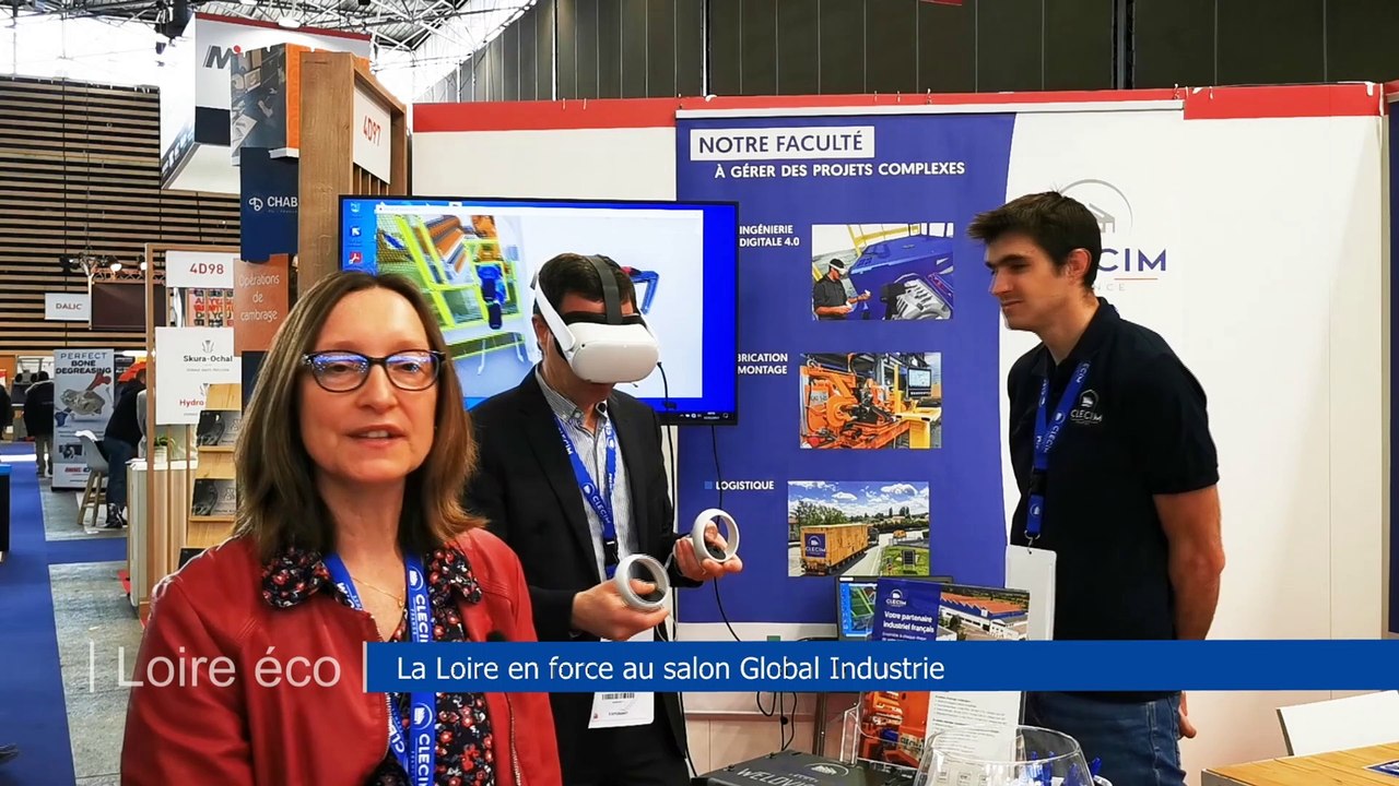 Loire eco : La Loire en force au salon Global Industrie