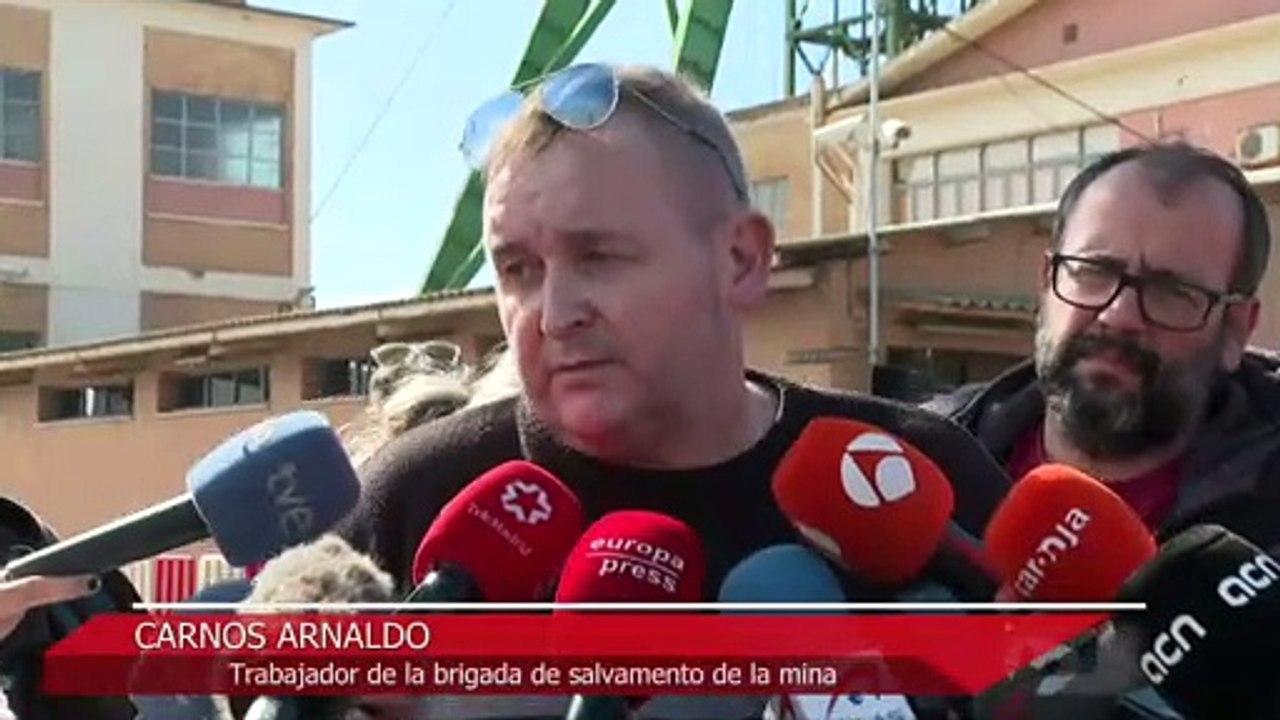 Mueren tres trabajadores atrapados en un accidente en la mina de Súria (Barcelona)