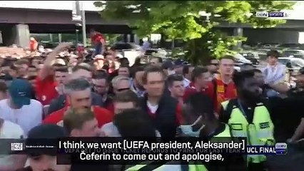 'Failed' UEFA president Ceferin should 'apologise' for UCL final chaos