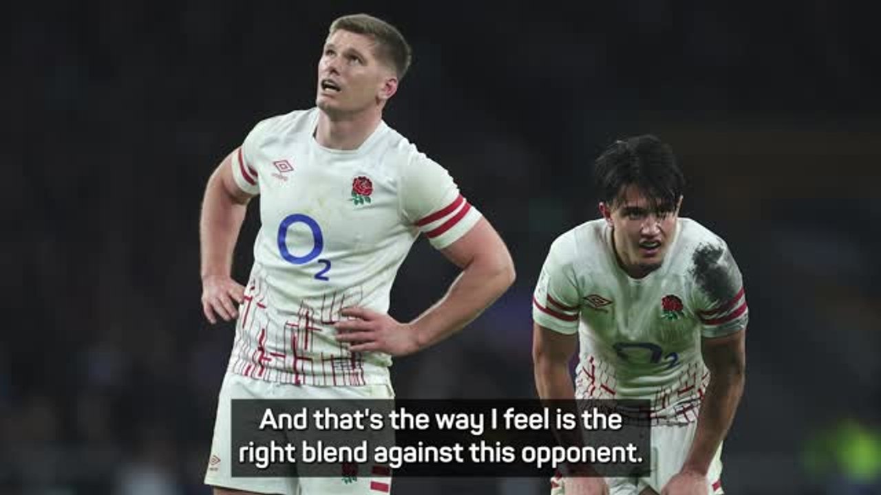 Borthwick explains dropping Farrell to England...