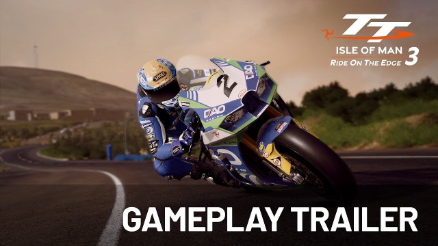 Tráiler gameplay de de TT Isle of Man - Ride on the Edge 3 . Sección 5 de Snaefell Mountain Course