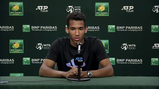ATP - Indian Wells 2023 - Félix Auger-Aliassime : I don't think it's good news that Rafael Nadal and Novak Djokovic are not here