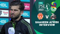 Shaheen Afridi Interview | Islamabad United vs Lahore Qalandars | Match 26 | HBL PSL 8 | MI2T