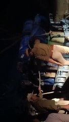 डामर चोरी का पर्दाफाश, सामान जब्त