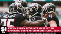Calvin Ridley Pens Emotional Essay in Players' Tribune