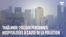 Thaïlande: 200.000 personnes hospitalisées cette semaine à cause de la pollution de l'air