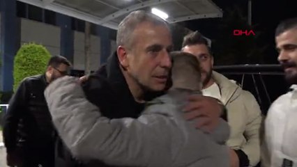 Abdullah Avcı'ya havalimanında duygulandıran veda