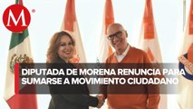 Diputada Olga Zulema Adams renuncia a Morena y se suma a Movimiento Ciudadano