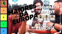 Tier List dos Figuras #2 - Maiores clubes da EUROPA!!!!!!