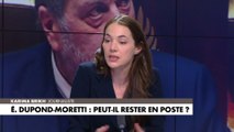 Karima Brikh sur les bras d'honneur d'Éric Dupond-Moretti : «Ça montre un relâchement de tout»