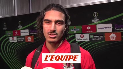 Amraoui : «J'ai voulu centrer» - Foot - C4 - Nice