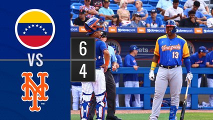 Resumen Venezuela vs Mets | Juegos de preparación  9-mar