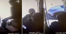 Conductora de autobús salva a niño de ser atropellado