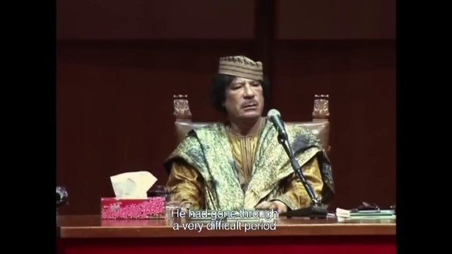 A Day in The Life of a Dictator - Muammar Gaddafi of Libya