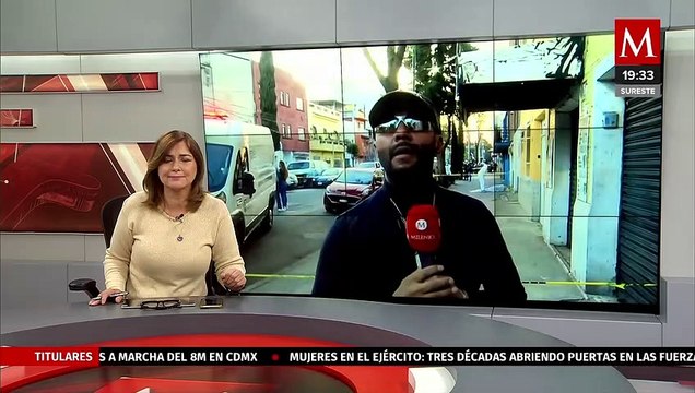 En la alcaldía Cuauhtémoc, hombre de 35 años de edad muere por impactos de arma de fuego