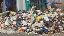Tumpukan Sampah di Cimahi Dampak Jalan Ambles di TPA Sarimukti
