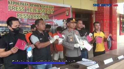 Penangkapan Tiga Kurir Narkoba di Banyuasin, Polisi Amankan 1 Kilogram Sabu