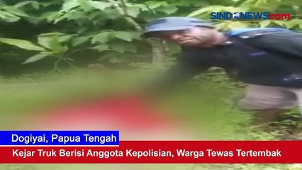 Kejar Truk Berisi Anggota Kepolisian, Warga Tewas Tertembak