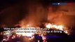 Diduga Korsleting Listrik, Tiga Rumah Warga di Serang, Banten Hangus Terbakar