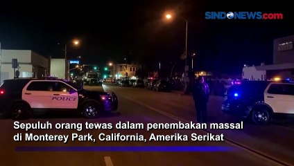 Sepuluh Orang Tewas dalam Penembakan di California, Amerika Serikat