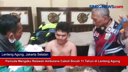 Pemuda Mengaku Relawan Ambulans Cabuli Bocah 11 Tahun di Lenteng Agung