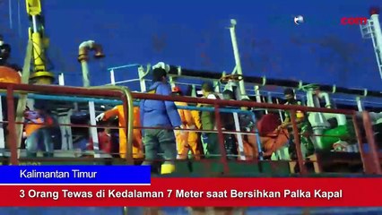3 Orang Tewas di Kedalaman 7 Meter saat Bersihkan Palka Kapal di Balikpapan