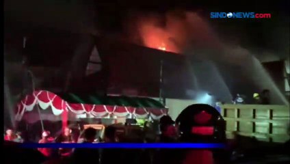 Lantai 2  Markas Polda Kalsel Terbakar, Sebagian Dokumen Rusak