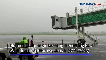 Cuaca Buruk, Tujuh Penerbangan Delay dan Tiga Divert di Bandara Sam Ratulangi