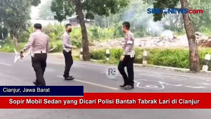 Download Video: Sopir Mobil Sedan yang Dicari Polisi Bantah Tabrak Lari di Cianjur