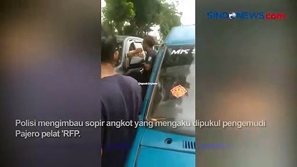 Sopir Angkot Ngaku Dipukul Pengemudi Pelat RFP di Jaksel
