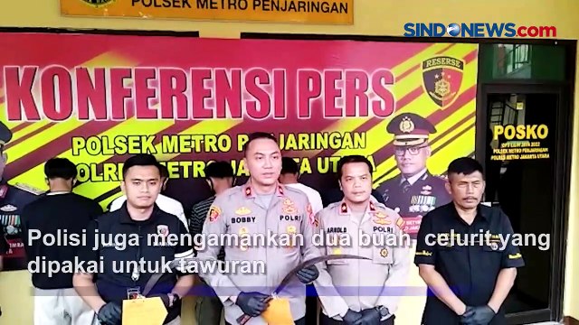 Demi Konten di Medsos, Dua Geng Remaja Terlibat Tawuran Cilincing