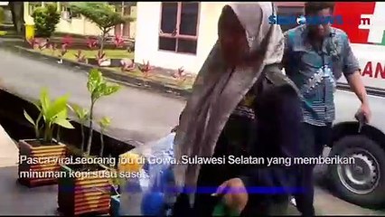 Bayi Minum Kopi Saset dapat Bantuan dari UPZ Pemprov Sulsel