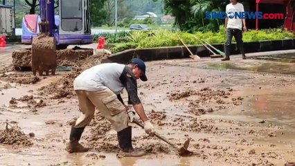 Video herunterladen: Tebing Setinggi 100 Meter Longsor di SPBU Rest Area Tol Semarang-Solo